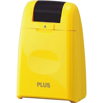 PLUS Валяк за печати PLUS privacy text encryptor 26 mm x 50 m лимоненожълт 38095 (38095)