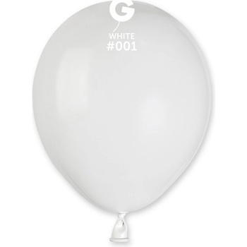 Gemar Balónik pastelový biely 13 cm