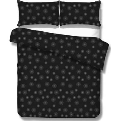 Sconto obliečky BEAM 2x70x90 1x210x240 čierna