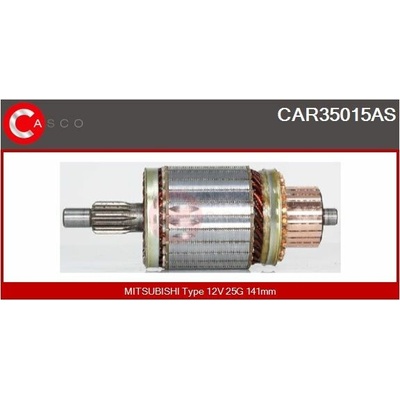 Rotor, štartér CASCO CAR35015AS