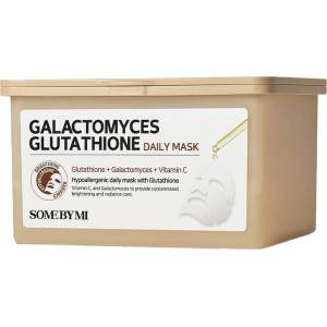 Some By Mi Galactomyces Glutathione Daily Mask - Изсветляващ комплект лист-маски с галактомисис 30бр