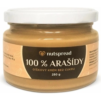 Nutspread Arašídový krém jemný 250 g
