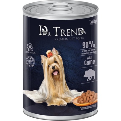 Dr. Trend Adult with game in delicate sauce 400 g