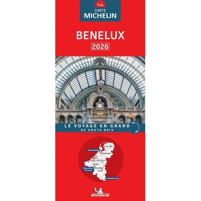 Michelin mapa Benelux 1:400 t.