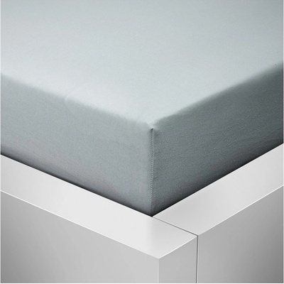 Tibex prostěradlo jersey Deluxe šedé 140-160x200-220