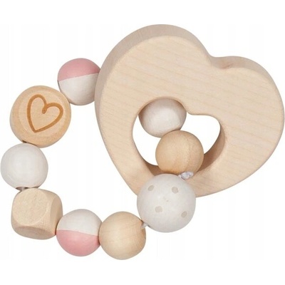 GOKI Hryzačka Hrkálka Veľké srdce ruží