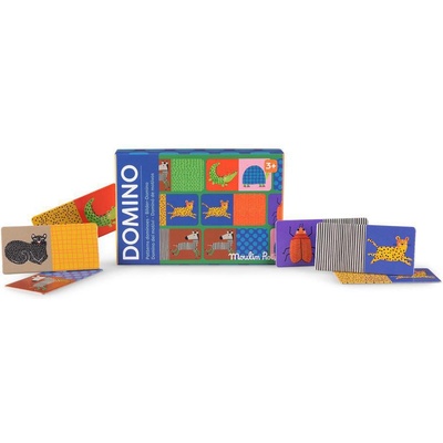 Moulin Roty Domino Zvieratá z džungle