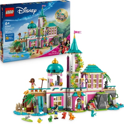 LEGO Disney 43267 Hrad princezien a kráľovskí domáci miláčikovia