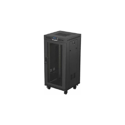 Lanberg Rack Cabinet 19 Free-Standing 24U/600X600 (FlAT Pack) With Mesh Door (FF01-6624-23BL)