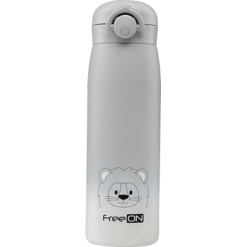 FreeOn Термос от неръждаема стомана Freeon - 480 ml, Сив (380715)