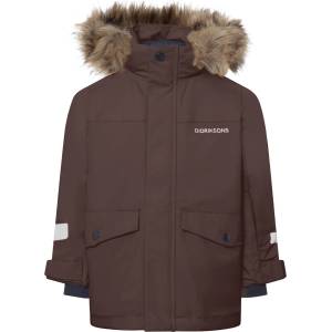 Didriksons Детско яке парка Didriksons Kid's Bjärven Parka - Shadow Brown - размер 100 (703-7219-0513)