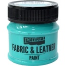 Farba na kožu a textil PENTART 50 ml tyrkysovo zelená