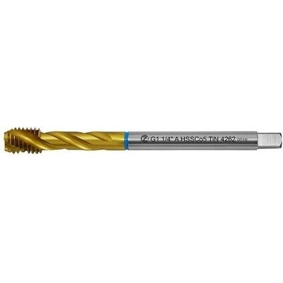 NÁSTROJE CZ Závitník strojní G 1/2" A HSSCo5 TiN DIN 5156 RSP35 - CZZ4262-G1/2"-A