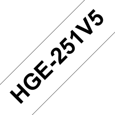 Brother HGE-251V5 етикетна лента (HGE251V5)