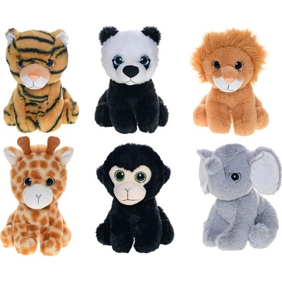 Zvieratko safariveľké oči mix variantov či farieb 20 cm