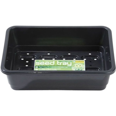 Garland podmiska plast Small Seed Tray Black s drenáží 23 x 17 x 6 cm – Sleviste.cz