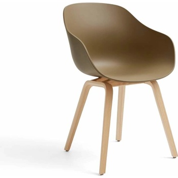 HAY AAC 222 Lacquered Oak Veneer / clay