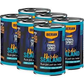 PRIMAL Spirit Dog Iberian Nordic Sealand 6 x 400 г