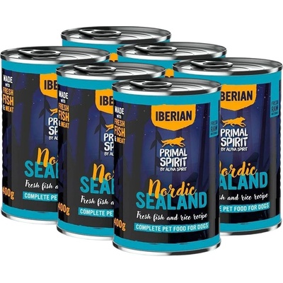 PRIMAL Spirit Dog Iberian Nordic Sealand 6 x 400 г
