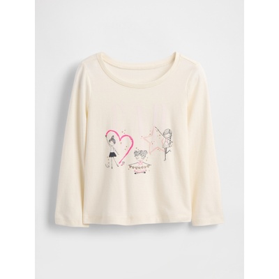 GAP Детска тениска с логото на GAP GAP | Bezhov | Момичешки | 18-24 месеца