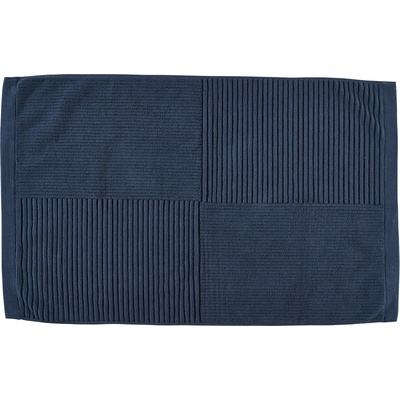 Zone Denmark Килимче за баня Classic 80 x 50 см тъмносиньо (34977)
