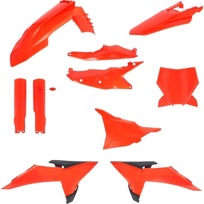 Acerbis kompletná sada plastov Acerbis pro KTM SX/SXF 25-27 fluo oranž