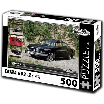 Retro-auta č. 40 Tatra 603-2 1975 500 dielov