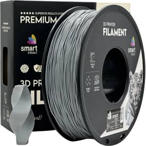 Smart Print FG-S124-E1, 3D филамент, TPU 95A, 1, 75mm, 1000g, Сив (Grey) (FG-S124-E1)