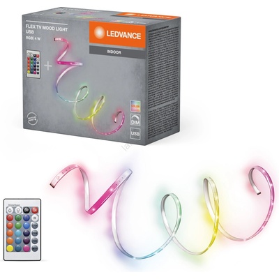 OSRAM - димируема LED RGB лента FLEX TV MOOD 1m LED/4W/5V + дистанционно управление (P227985)