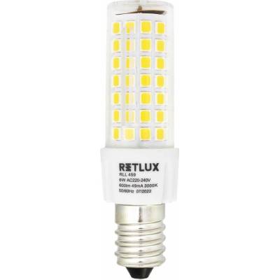 Retlux RLL 459 LED žárovka do digestoře 6W E14 teplá bílá