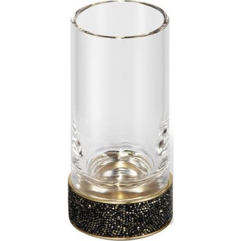 Decor Walther Чаша за четки за зъби Rocks гладка тъмен метал матово-златиста (0933967)