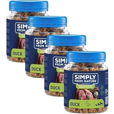 SIMPLY FROM NATURE Smart Bites z kačice 4x130 g