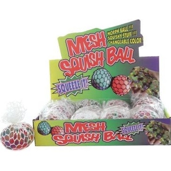 Antistresový míček 6 cm v síťce