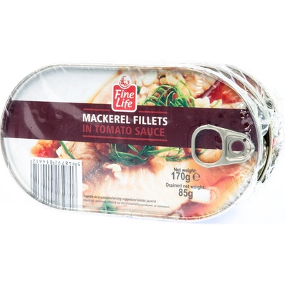 Fine Life Makrela v paradajkovej omáčke 170 g