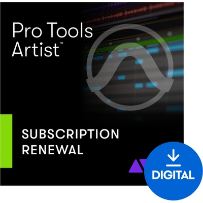 AVID ProTools Artist 1yr Sub RENEW Digitálny produkt