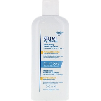 Ducray Kelual Squanorm Šampon hydratační na suché lupy 400 ml