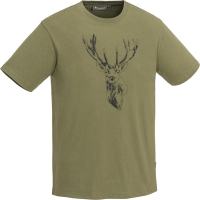 Tričko Pinewood Red Deer olivové 5038-713 – Zbozi.Blesk.cz