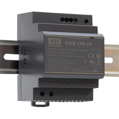 CB Elektro Zdroj 12V 100W IP20 DIN (MEAN WELL)