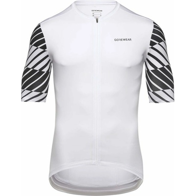 GORE SWIFTRIDE Optical Jersey Mens white/black