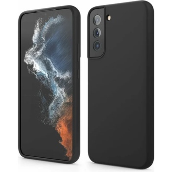 elago Калъф за Samsung Galaxy S22 Plus, силиконов, Elago Soft Silicone Case, черен (EGS22SC67-BK)