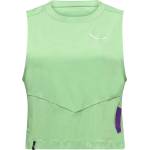 Salewa Дамски потник с широка презрамка Salewa Women's Pedroc Dry Light Tank Tank top - Pastel Green - размер 38 (EU) (916-6642-0214)
