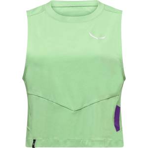 Salewa Дамски потник с широка презрамка Salewa Women's Pedroc Dry Light Tank Tank top - Pastel Green - размер 38 (EU) (916-6642-0214)