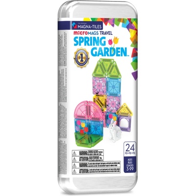 Magna-Tiles microMAGS Spring Garden Travel Set 24 ks
