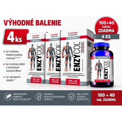 ENZYCOL DNA 4x 100+40 kapsúl
