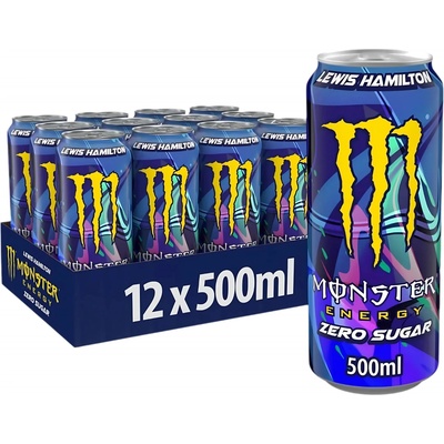 Monster Energy Lewis Hamilton Zero Sugar 12 x 0,5 l