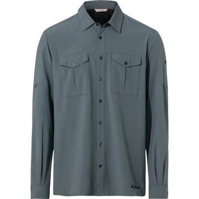 Vaude Мъжка риза с копчета Vaude Rosemoor L/S Shirt II Shirt - Heron (033-1528-1113)