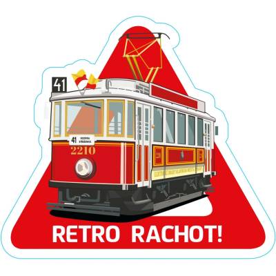 Dopravní svět Magnetka tramvaj Ringhoffer pozor