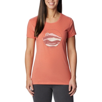 Columbia Dámske Tričko DAISY DAYS SS GRAPHIC TEE 1934592852 oranžová