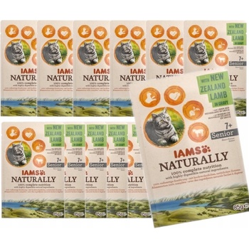 IAMS Cat Adult jehněčí v omáčke 85 g