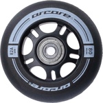 Arcore INLINE WHEELS 4PACK 80-82A черно, бяло, сребърно (INLINE WHEELS ABEC9 4PACK 80mm-82A-U25A)